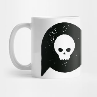 Hipster Skull - Skull Icon Skull Design Gothic Punk Skull Vintage Distressed Mug